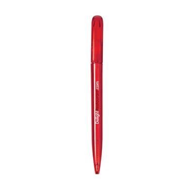 Branded Promotional ROXY BALL PEN in Red Pen From Concept Incentives.