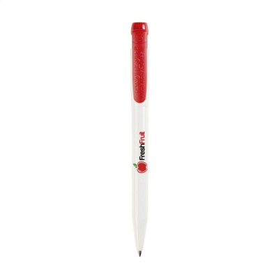 Branded Promotional STILOLINEA IPROTECT PEN in Red Pen From Concept Incentives.