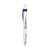 Branded Promotional TRANS TRIM BALL PEN in Blue Pen From Concept Incentives.