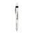 Branded Promotional TRANS TRIM BALL PEN in Black Pen From Concept Incentives.