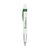 Branded Promotional TRANSACCENT PEN in Green Pen From Concept Incentives.