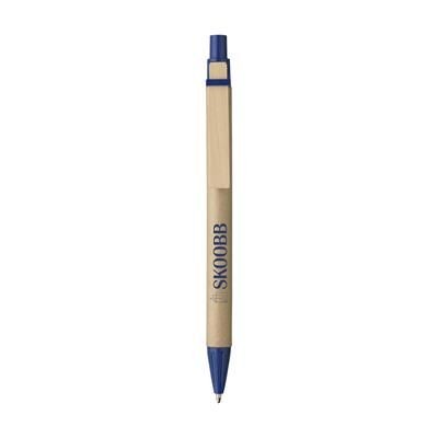 Branded Promotional PAPERWRITE PEN in Blue Pen From Concept Incentives.