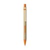 Branded Promotional PAPERWRITE CARDBOARD CARD PEN in Orange Pen From Concept Incentives.