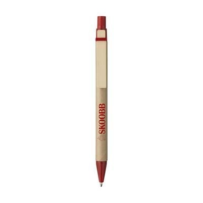 Branded Promotional PAPERWRITE PEN in Red Pen From Concept Incentives.