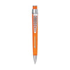 Branded Promotional SUN FROST BALL PEN in Orange Pen From Concept Incentives.