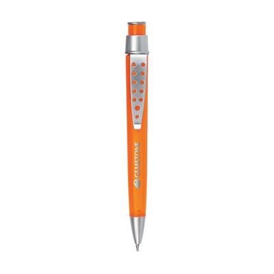 Branded Promotional SUN FROST BALL PEN in Orange Pen From Concept Incentives.