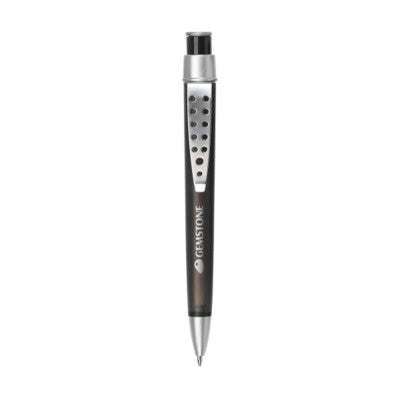 Branded Promotional SUNFROST PEN in Grey Pen From Concept Incentives.