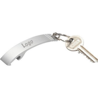 Branded Promotional ALUMINIUM METAL OPENER in Silver Bottle Opener From Concept Incentives.