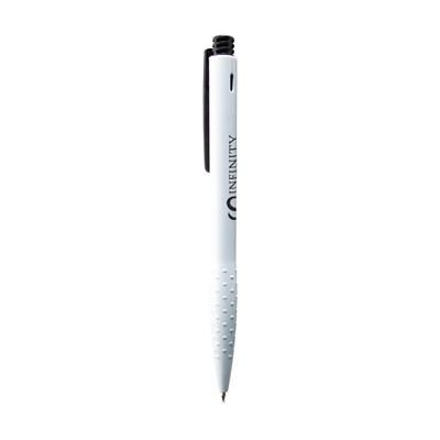 Branded Promotional TIP BALL PEN in Black Pen From Concept Incentives.