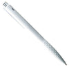 Branded Promotional TIP PEN in White Pen From Concept Incentives.