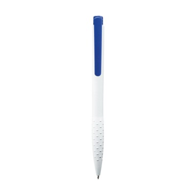 Branded Promotional TIP PEN in Blue Pen From Concept Incentives.