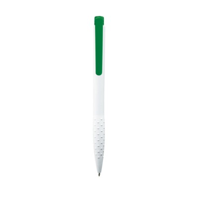 Branded Promotional TIP PEN in Green Pen From Concept Incentives.