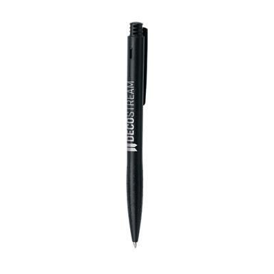 Branded Promotional ICE TIP BALL PEN in Black Pen From Concept Incentives.