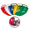 Branded Promotional PLASTIC SNOW TOBOGGAN SLEDGE SEAT with Handel Sledge From Concept Incentives.