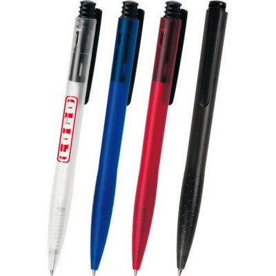 Branded Promotional ICETIP PEN in Black Pen From Concept Incentives.