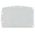 Branded Promotional SEMI-RIGID ONE-CARD HOLDER with Thumb Notch - Frosted Credit Card Holder From Concept Incentives.