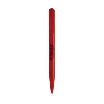 Branded Promotional ROXY SOLID BALL PEN in Red Pen From Concept Incentives.