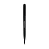 Branded Promotional ROXY SOLID BALL PEN in Black Pen From Concept Incentives.