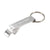 Branded Promotional OPENUP OPENER in Silver Bottle Opener From Concept Incentives.