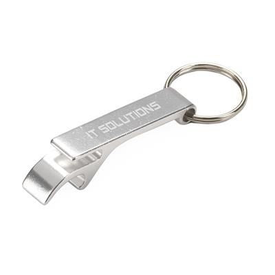 Branded Promotional OPENUP OPENER in Silver Bottle Opener From Concept Incentives.