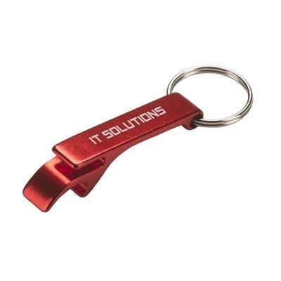 Branded Promotional OPENUP OPENER in Red Bottle Opener From Concept Incentives.