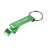 Branded Promotional OPENUP OPENER in Green Bottle Opener From Concept Incentives.