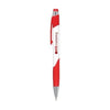 Branded Promotional COLOUR BOW PEN in Red Pen From Concept Incentives.