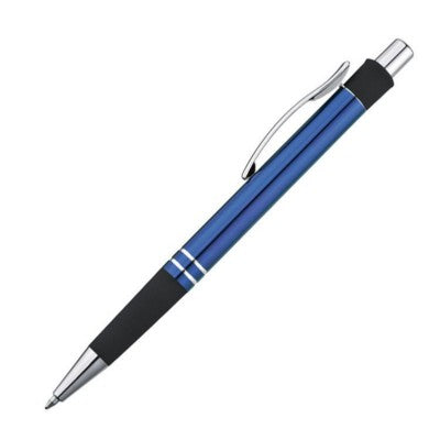 Branded Promotional METAL BALL PEN in Blue Pen From Concept Incentives.