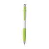 Branded Promotional IREEN PEN in Lime Pen From Concept Incentives.