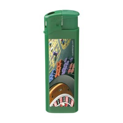 Branded Promotional TOPFIRE LIGHTER in Green Lighter From Concept Incentives.