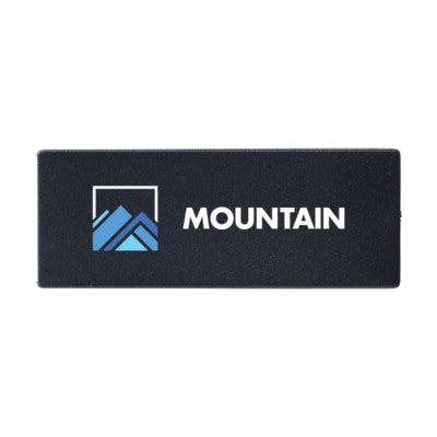 Branded Promotional BLOCK-IT WEBCAM COVER in Black Web Cam From Concept Incentives.