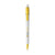 Branded Promotional STILOLINEA BARON COLOUR PEN in Yellow Pen From Concept Incentives.