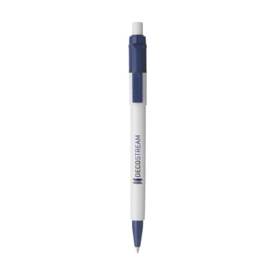 Branded Promotional STILOLINEA BARON COLOUR PEN in Dark Blue Pen From Concept Incentives.