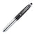 Branded Promotional BALL PEN & PDA TOUCH SCREEN STYLUS with LED Light in Black Pen From Concept Incentives.