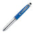 Branded Promotional BALL PEN & PDA TOUCH SCREEN STYLUS with LED Light in Blue Pen From Concept Incentives.