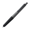 Branded Promotional PLASTIC BALL PEN & PDA TOUCH SCREEN STYLUS in Anthracite Grey Pen From Concept Incentives.