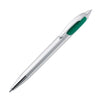 Branded Promotional BALL PEN in Dark Green Pen From Concept Incentives.