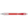 Branded Promotional BALL PEN with Big Clip in Red Pen From Concept Incentives.