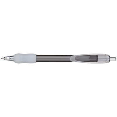 Branded Promotional BALL PEN with Big Clip in Grey Pen From Concept Incentives.