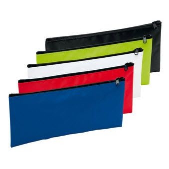 Branded Promotional POLYESTER MULTI POUCH CASE Pencil Case From Concept Incentives.