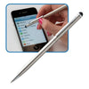 Branded Promotional STAINLESS STEEL METAL BALL PEN & STYLUS in Grey Pen From Concept Incentives.