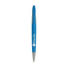 Branded Promotional LUNAR COLOUR BALL PEN in Light Blue Pen From Concept Incentives.