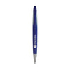 Branded Promotional LUNAR COLOUR BALL PEN in Dark Blue Pen From Concept Incentives.