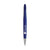 Branded Promotional LUNAR COLOUR BALL PEN in Dark Blue Pen From Concept Incentives.