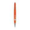 Branded Promotional LUNAR COLOUR BALL PEN in Orange Pen From Concept Incentives.