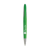 Branded Promotional LUNAR COLOUR BALL PEN in Green Pen From Concept Incentives.