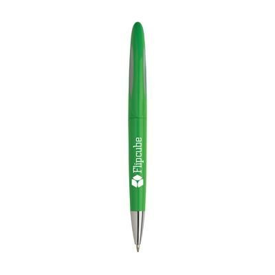 Branded Promotional LUNAR COLOUR BALL PEN in Green Pen From Concept Incentives.