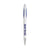 Branded Promotional LUNAR BALL PEN in Dark Blue Pen From Concept Incentives.