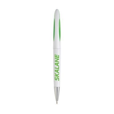 Branded Promotional LUNAR BALL PEN in Green Pen From Concept Incentives.