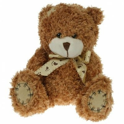 Branded Promotional 18CM PLAIN PAW BEAR Soft Toy From Concept Incentives.